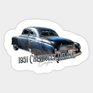 1951 Chevrolet Deluxe Coupe Sticker